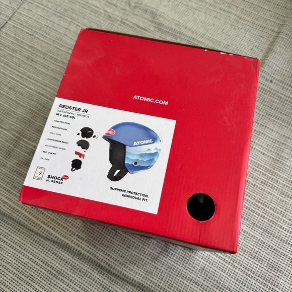 ATOMIC
Redster Mikaela Junior Helmet - Blue - M/L - Picture 6 of 14